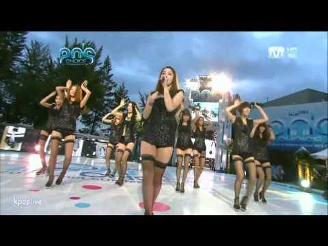 Nine Muses - No Playboy  @ Mnet 20 Choices (100826)