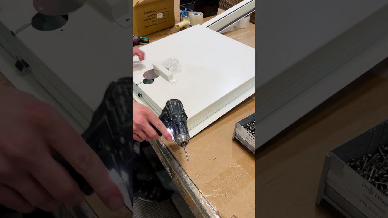 Assembling the EXT1350 Exterior Crawl Space Access Door 🔧 | wbdoors.com  #madeinusa #accessdoors