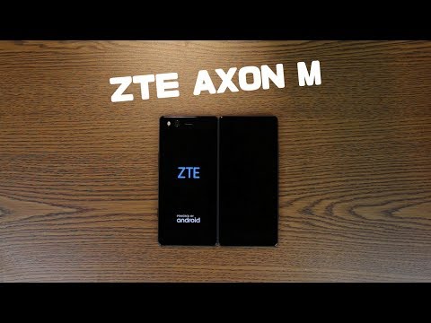 ZTE Axon M Review: Weird to a point!