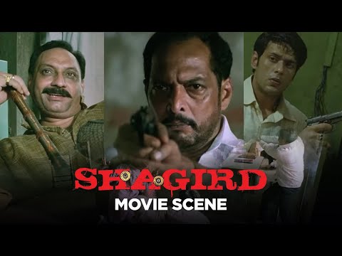 Nana Patekar Ne Anurag Ko Goli Maar Di | Shagird | Movie Scenes