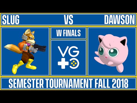 UD Semester Tournament Fall 2018 - Singles - W Finals - NBR | SluG (Fox) vs. Dawson (Puff)