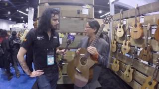 Washburn Woodline Acoustic Guitars at NAMM 2017