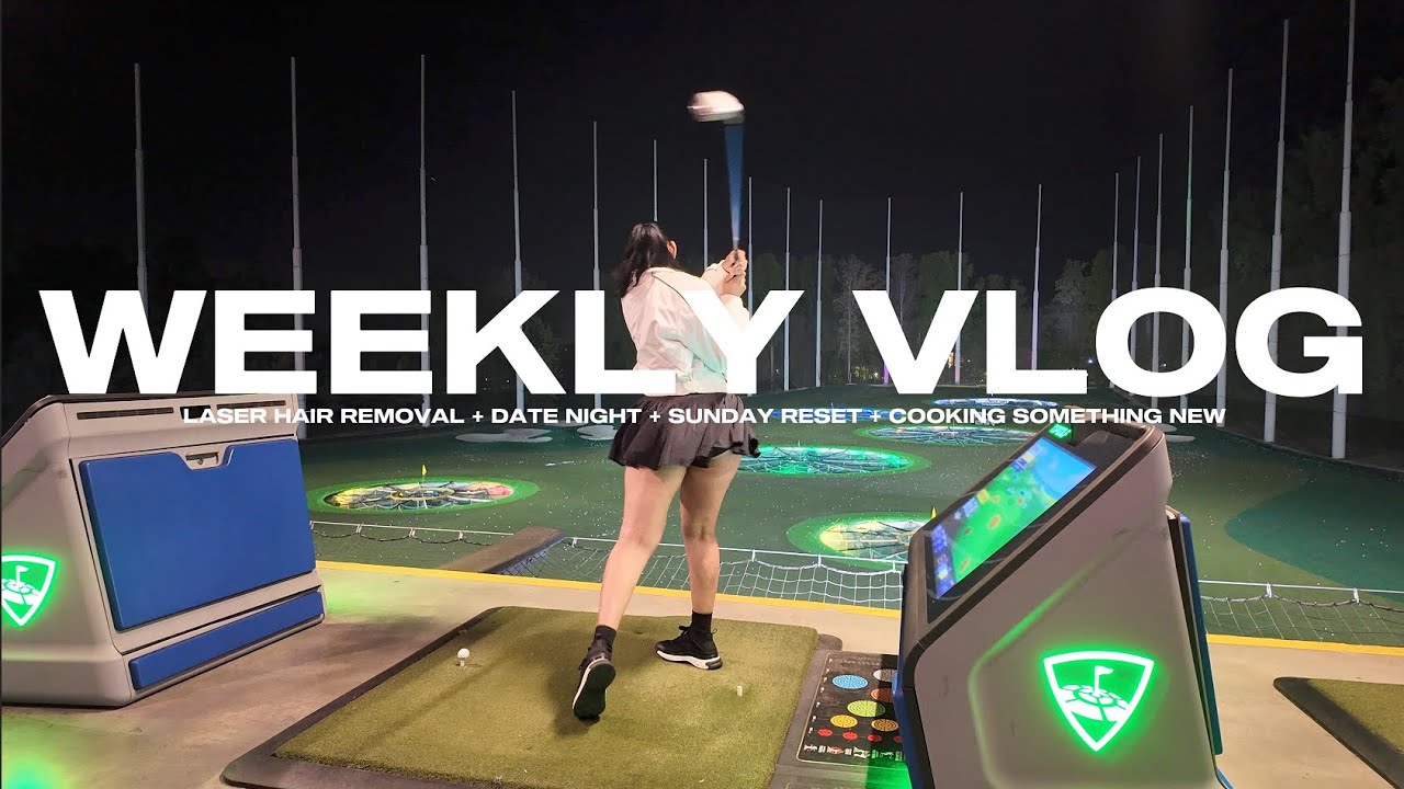 LASER HAIR REMOVAL + DATE NIGHT+ COOKING SOMETHING NEW + SUNDAY RESET VLOG