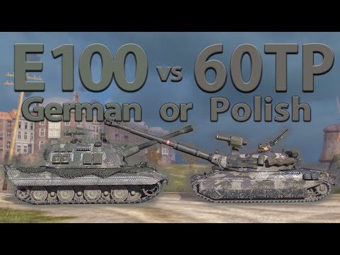 WOT Blitz Face Off || E 100 vs 60TP