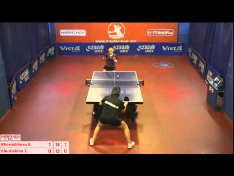 7. Елизавета Хорошилова - Елена Чунихина 3:1