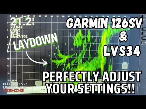 Best Forward Facing Sonar Settings - Garmin 126sv with LVS34 Livescope Transducer
