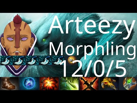 Arteezy Morphling vs Anti-Mage - die quick - dota2