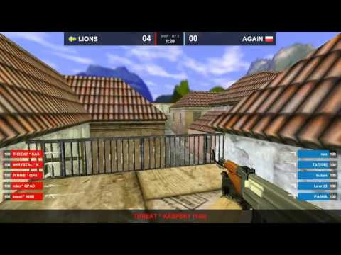 AGAiN vs LIONS map 1 @inferno dreamhack 2011