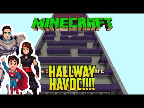Minecraft The Floor Is Falling Hallway Havoc Modmap - 