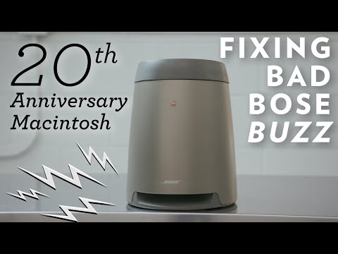 How To Repair TAM's Bose Buzz - #MARCHintosh Launch Video Featuring The 20th Anniversary Mac!