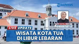 Warga Ibu Kota Ramaikan Wisata Kota Tua Jakbar di Momen Lebaran, Bawa Tikar dan Bekal untuk Piknik