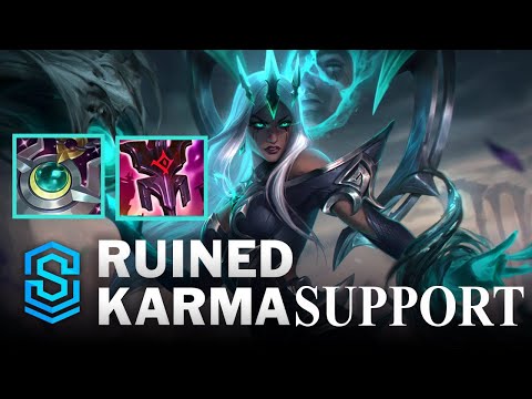 RUINED KARMA SUPPORT MONTAGE [LEAGUEOFLEGENDS]