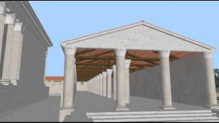preview picture of video 'Il complesso Tempio-Criptoportico di Urbs Salvia - Ricostruzione 3D'