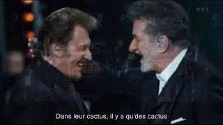 Johnny Hallyday & Les vieilles canailles - Les cactus (+ Paroles) (yanjerdu26)