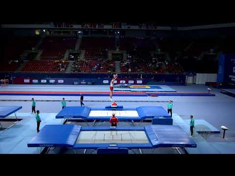 SOERENSEN Peter (DEN) M - 2022 Trampoline Worlds, Sofia (BUL) - Q Trampoline Exercise 2