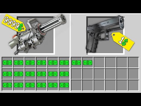 1$ SİLAH VS 9999$ SİLAH - Minecraft