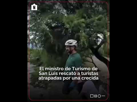 🚴‍♂️ Rescate en un arroyo de San Luis