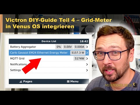 Victron DIY-Guide Teil 4 – Grid-Meter in Venus OS integrieren