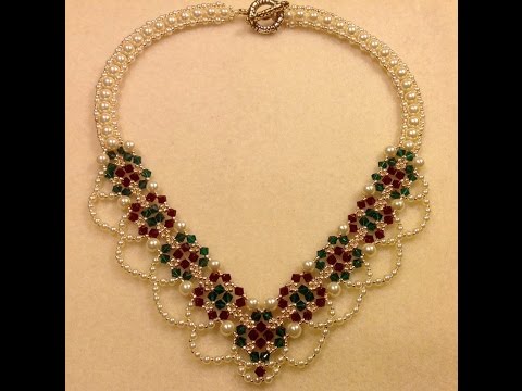 Christmas Party Necklace Tutorial
