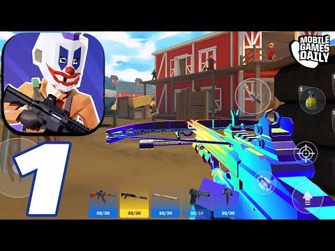 Polygon Arena: Online Shooter - Multiplayer FPS Fun Gun Game - Gameplay Part 1 (iOS, Android) - YouTube