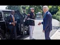 President Ruto finally Received by USA's Joe Biden at the White House! See How he was Welcomed!