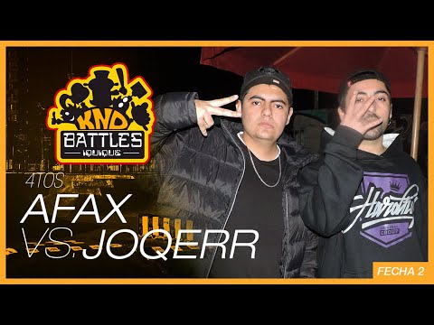 AFAX v/s JOQERR - 4tos Knd battles Fecha II T. IV
