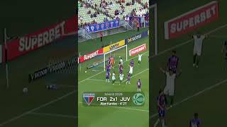 GOL DO JUVENTUDE | ALAN KARDEC | FORTALEZA 2X1 JUVENTUDE | SÉRIE B 2026 | 04/04/2026