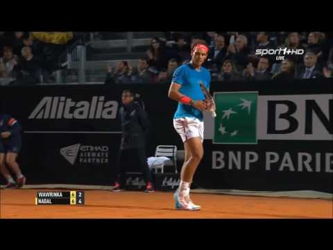 Wawrinka vs Nadal Roma 2015