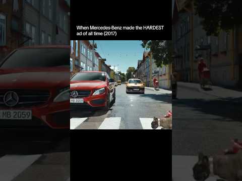 When Mercedes-Benz made the hardest ad of all time