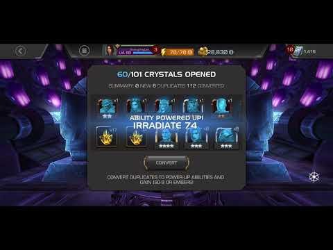 MCOC - Opening 100 Premium Hero Crystals. Worth the wait?