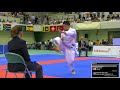 FINAL. Male Kata. Yuhei HORIBA of Japan. 2018 FISU World University Karate Championships