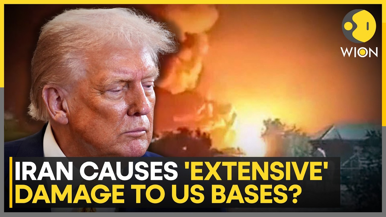 Iran War Intensifies: Reports Suggest Extensive Damage to US Bases, Repair To Cost Billions? | WION