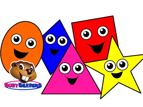 "Shapes Songs Collection Vol. 1" - 35 Mins of Baby, Toddler, Kindergarten Kids Learning Videos