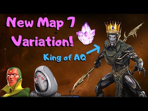 New Map 7 Variation! Corvus King of AQ! - Marvel Contest of Champions