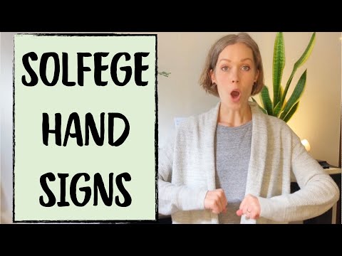 SOLFEGE Hand Signs introduction