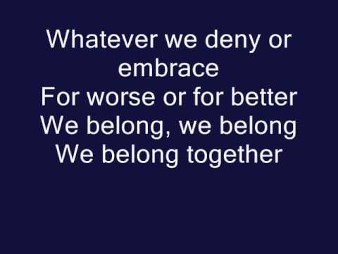 We Belong- Pat Benatar (Official Lyrics)