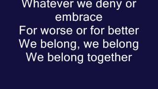 Pat Benatar - We Belong video