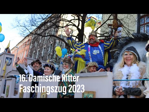 Best of... 16. Damische Ritter Faschingszug München 2023 - die Highlights