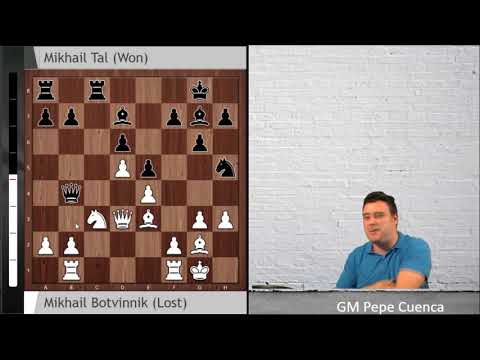 Ajedrez: Los 3 mejores sacrificios de Mikhail Tal