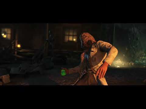 Scarecrow fear toxin scene and Joker alive hallucination. Injustice 2
