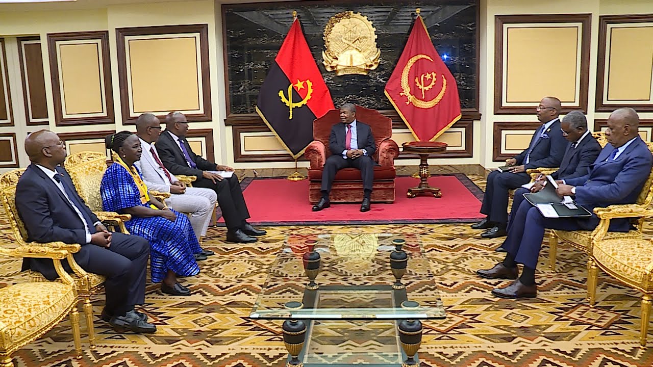 João Lourenço recebe Presidente da Assembleia da Guiné Bissau