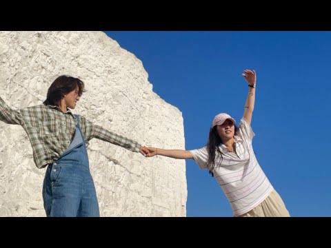 Seven sisters and Eastbourne beach- Sanjita