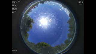 2026-06-08 All sky camera capture from Poiana Rusca Mountains, Romania