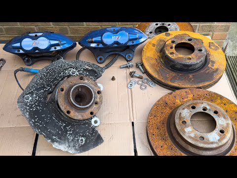BMW E39 Front brake upgrade f3x 340mm /370mm brembo 4-piston M-Sport f30 f20 f2x