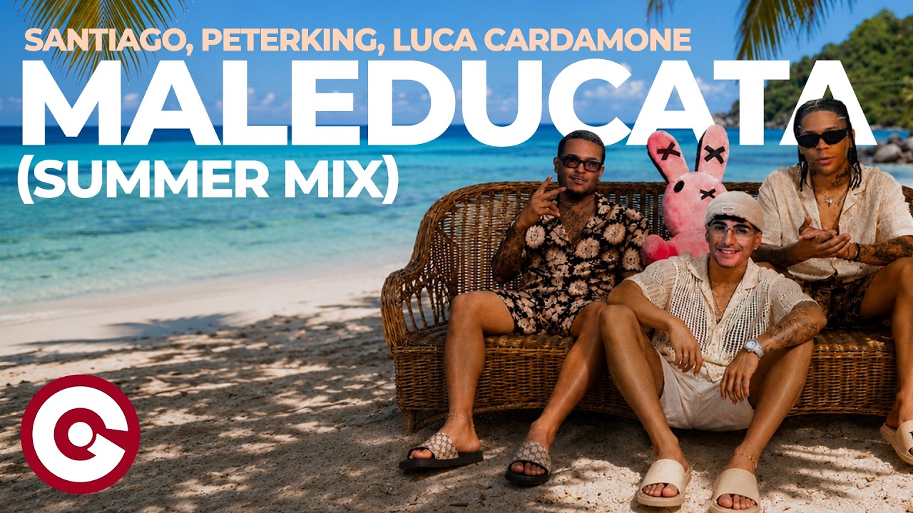 Santiago, PeterKing, Luca Cardamone - Maleducata (Summer Mix) | Official