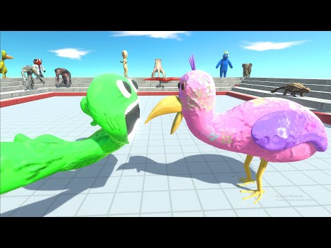 Tornoment 1vs1 | Jumbo Josh vs Opilia Bird - Animal Revolt Battle Simulator