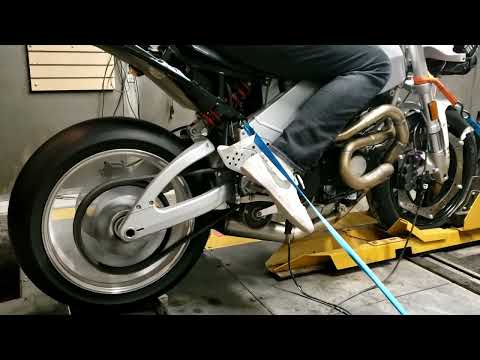 2003 Buell XB9R Firebolt dyno pull