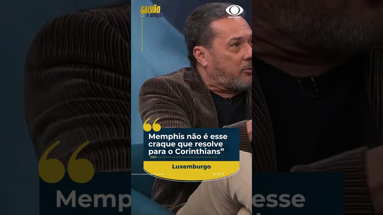 Luxemburgo detona Memphis no Corinthians: 