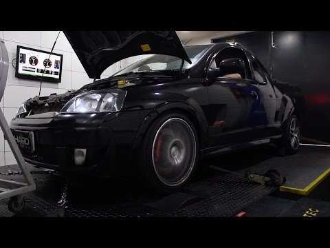 Chevrolet Montana turbinada encara o dinamômetro da Hard Garage [Ranking Preparados FULLPOWER]