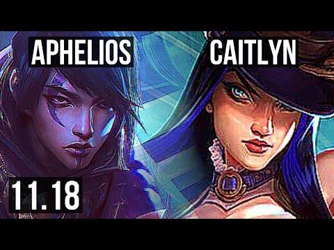 APHELIOS & Nautilus vs CAITLYN & Karma (ADC) | Rank 3 Aphelios, Dominating | NA Challenger | v11.18